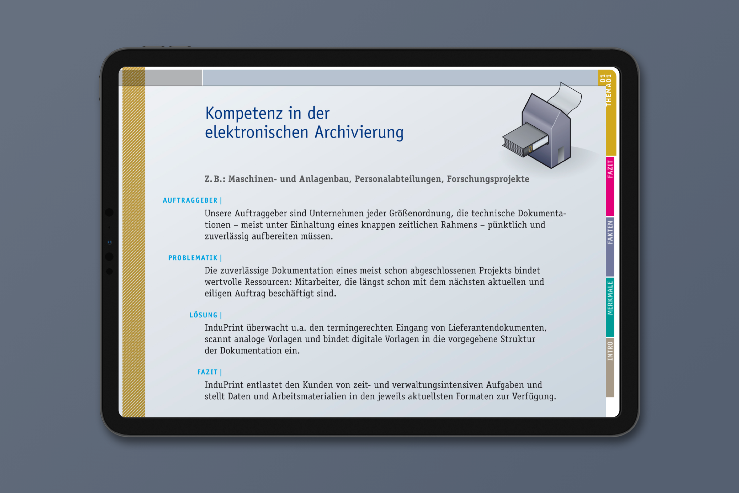 InduPrint Services | Powerpoint-template