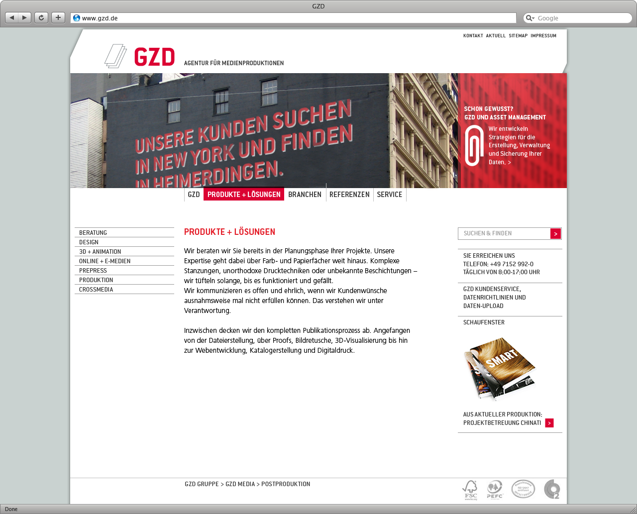 GZD Media | Website