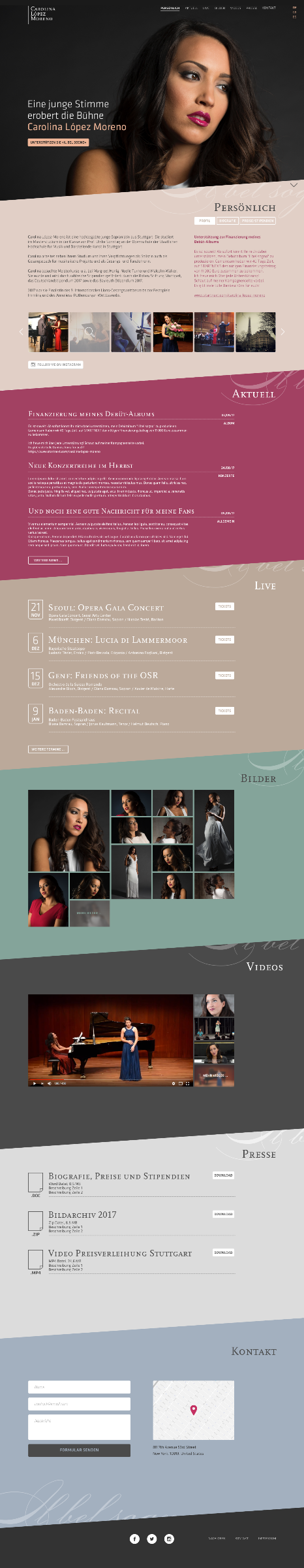 Carolina López Moreno | Website