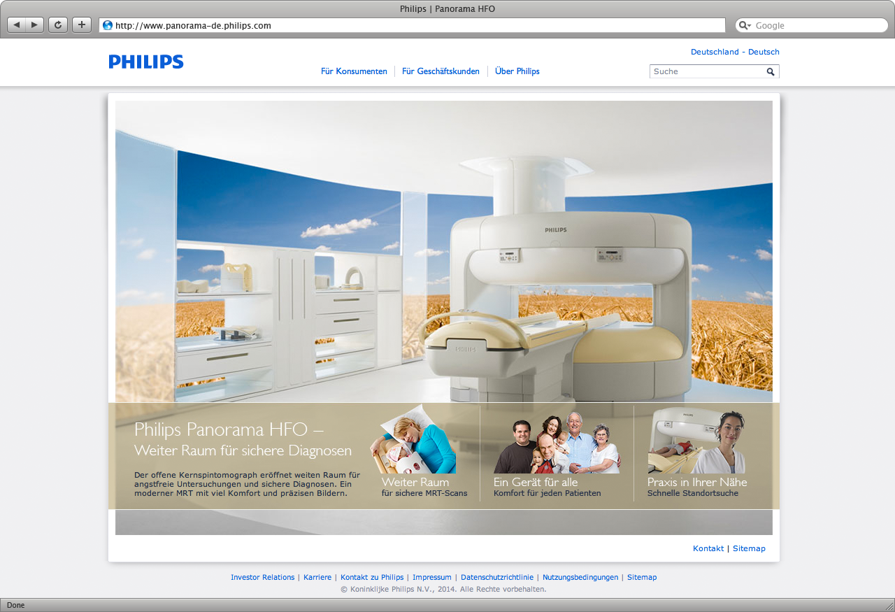 Philips | Microsite